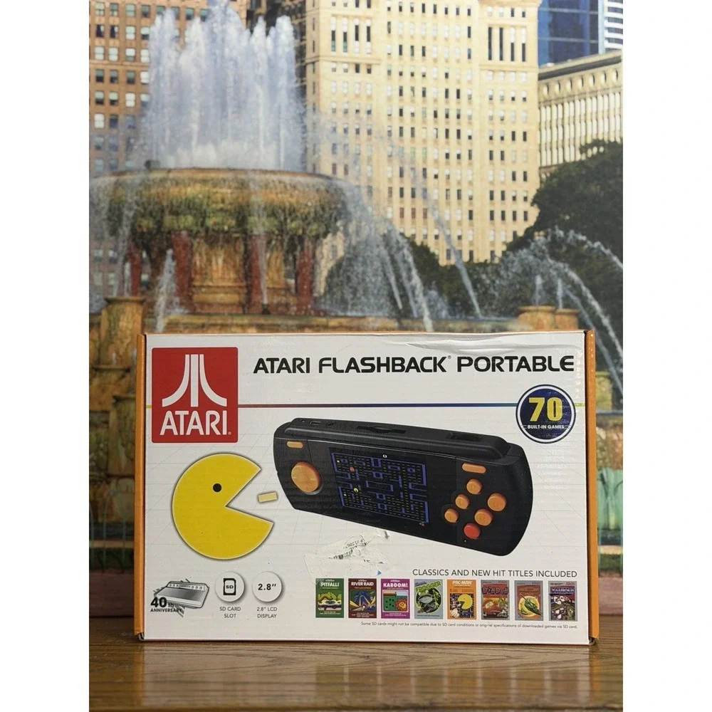 Atari Flashback Portable Deluxe Handheld Console 70 Games Electronic Brand New